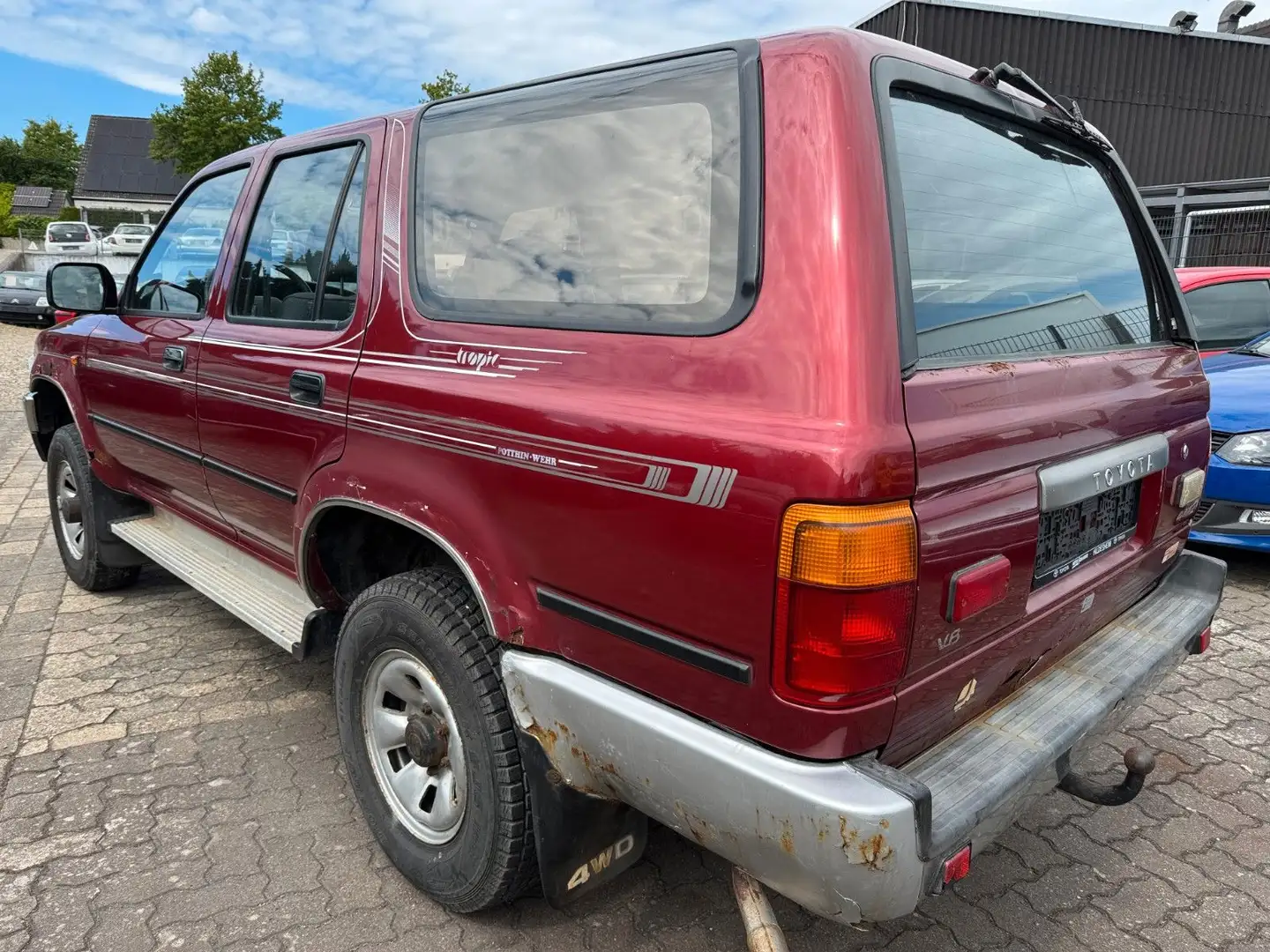 Toyota 4-Runner 3,0i Servo,Schiebedach,AHK Rojo - 2