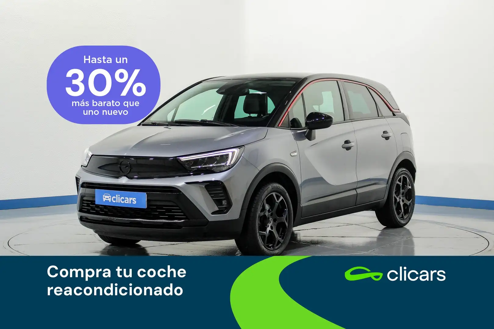 Opel Crossland 1.2 S&S GS Line 110 Plateado - 1