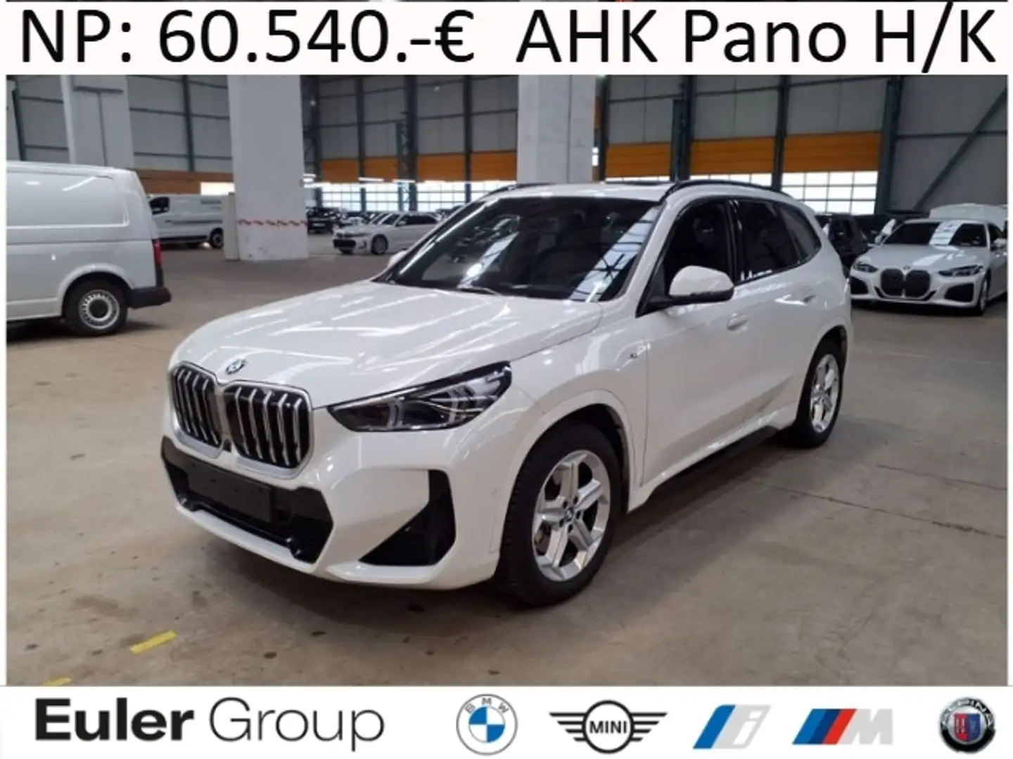 BMW X1 20i M-Sport Winter18'' AHK PANO Ad-M-Fahrw H/K PA+ Weiß - 1