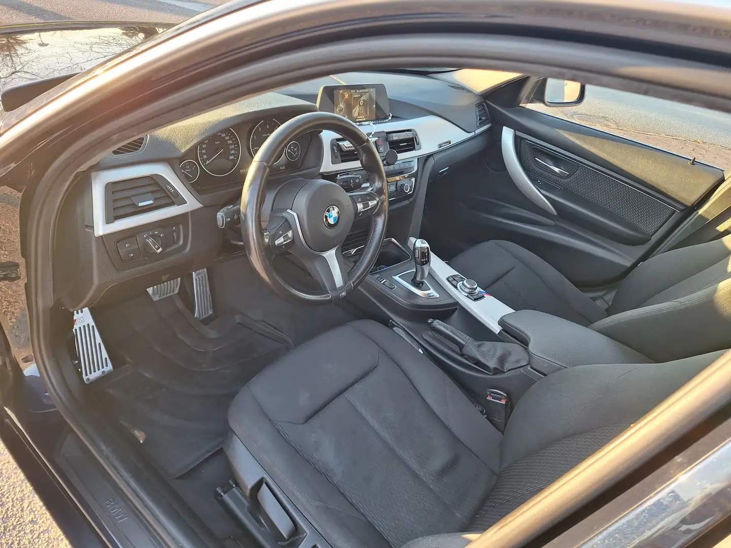 BMW 316 Serie 3 F31 2016 Touring 316 Advantage auto Blu/Azzurro - 2