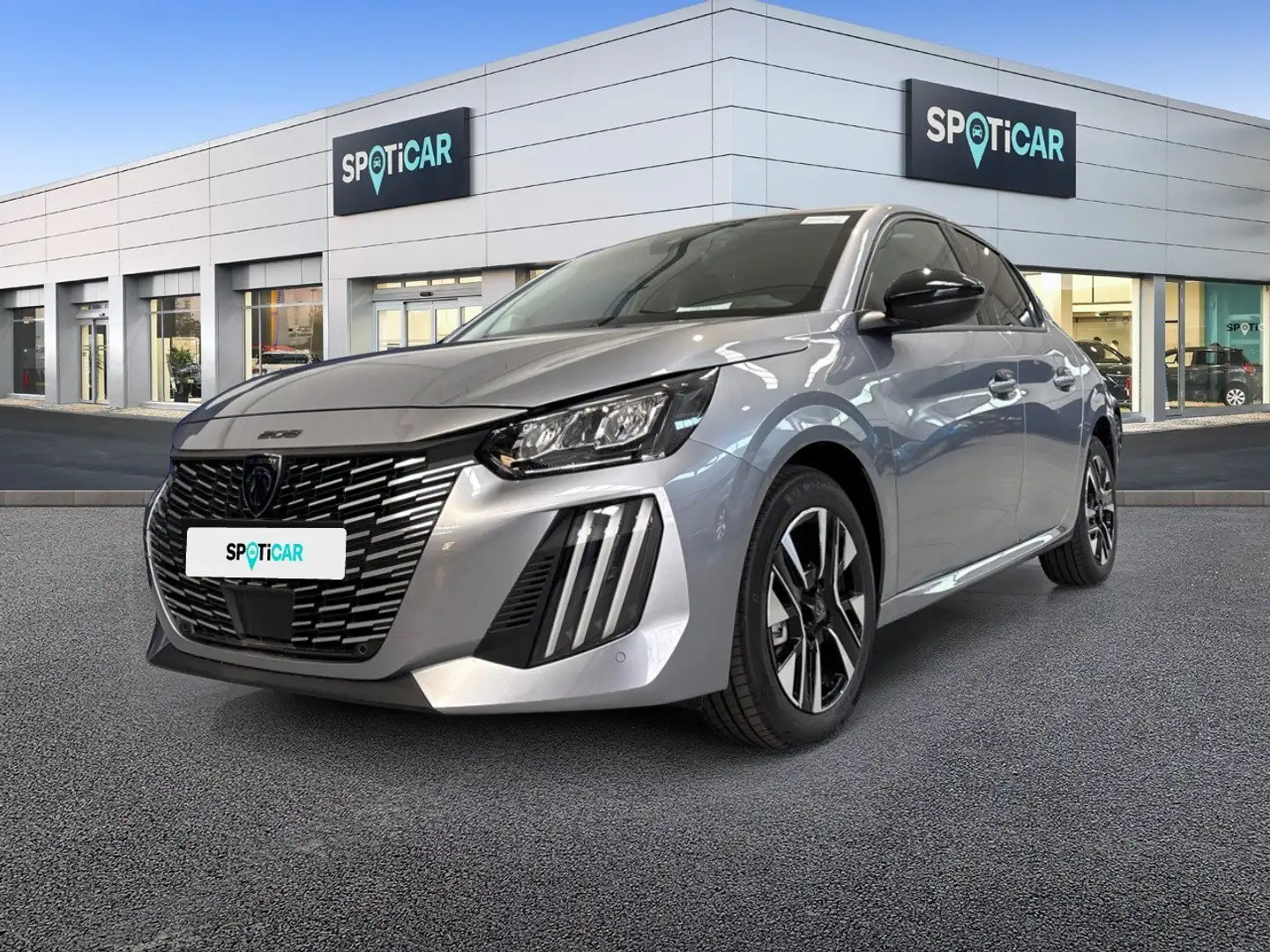 Peugeot 208 Allure Hybrid 100 e-DCS6 auto Grigio - 1