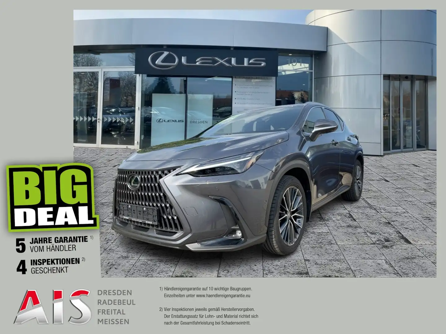 Lexus NX 450h+ Luxury Line HUD*Navi*4xSHZ*KAM*360 Gris - 1