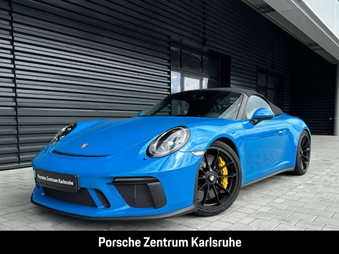 Porsche 991 911 Speedster Liftsystem-VA PVTS+ BOSE Bleu - 1