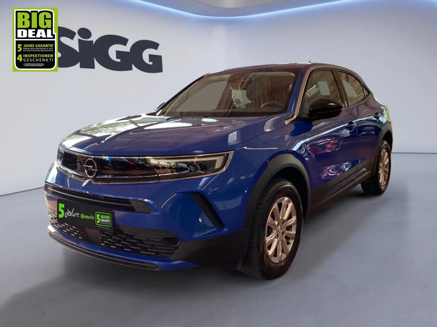 Opel Mokka 1.2 Turbo Enjoy wenig KM Klima PDC Blauw - 2