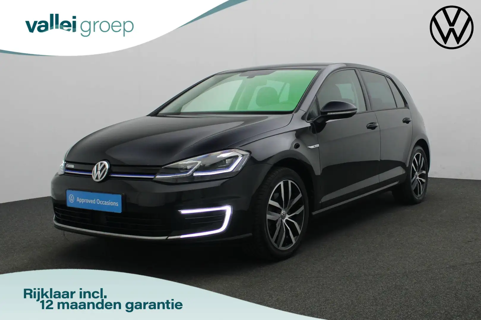 Volkswagen e-Golf E-DITION 136 pk | Navigatie | Parkeersensoren voor Noir - 1