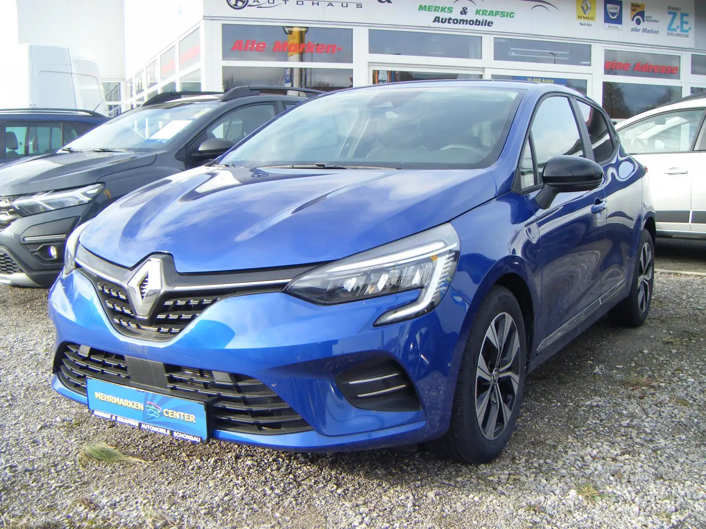 Renault Clio Evolution *KLIMA*SITZHZG*PDC*NAVI*TEMPOMAT* Modrá - 1