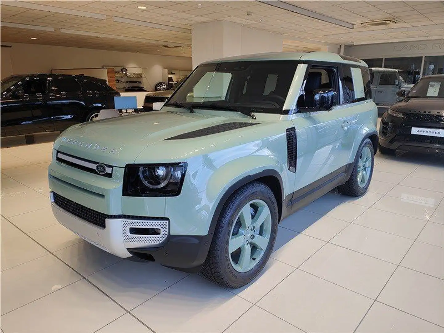 Land Rover Defender 90 D300 MHEV BVA8 X-Dynamic 75th Edition Grün - 1