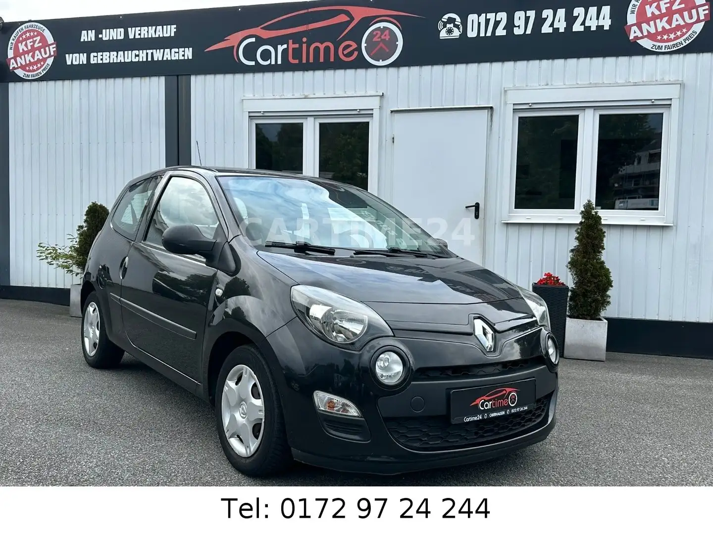 Renault Twingo Expression 1,2 Ltr.*KLIMA*WENIG KM* Schwarz - 2