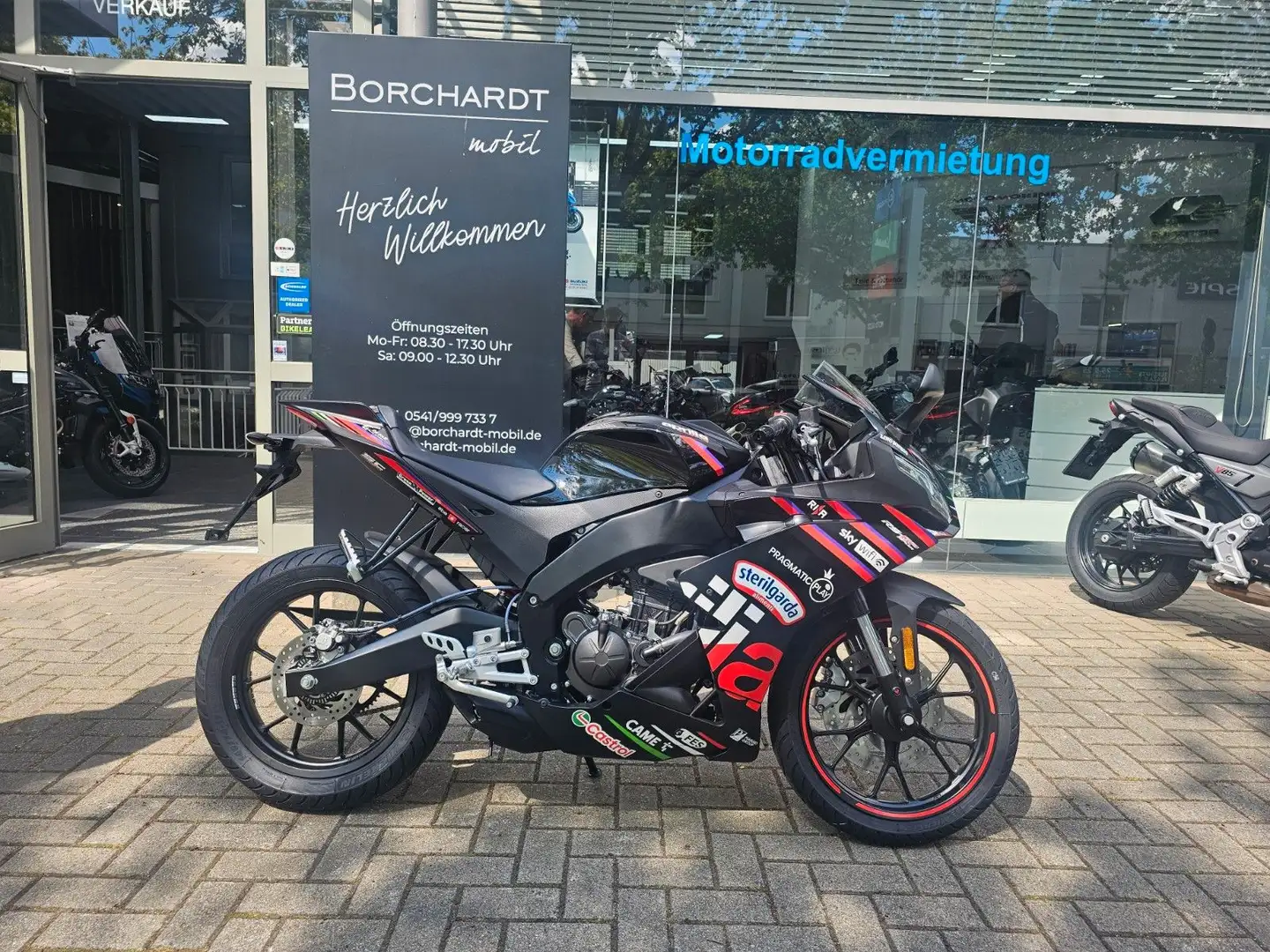 Aprilia RS 125 Replica 15 PS Negro - 1