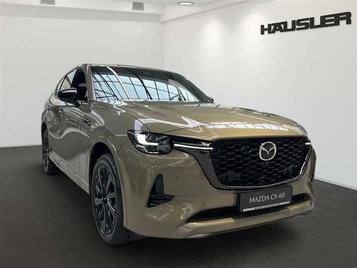 Mazda CX-60 Homura Plus D-254 AWD mit Nappaleder, Panorama-Sch Grün - 2