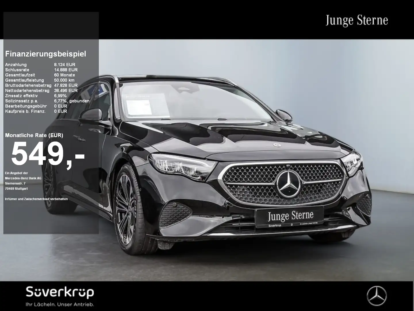 Mercedes-Benz E 200 T , Avantgarde Navi LED Distr PDC Carplay Czarny - 1