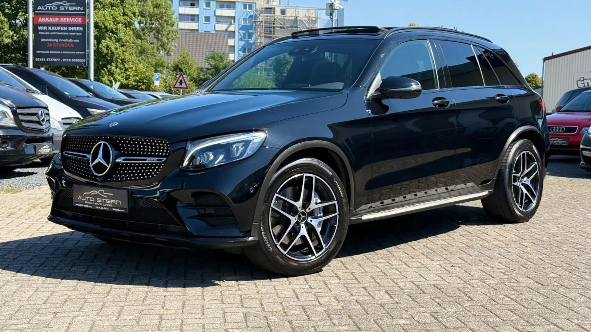 Mercedes-Benz GLC 43 AMG 4Matic PANO NIGHT-P PARK-P 360°CAM Nero - 1