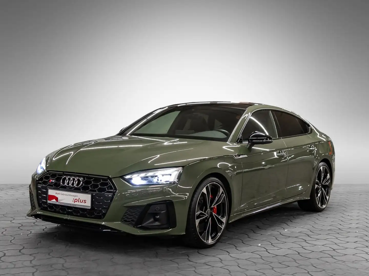 Audi S5 Sportback 3.0 TDI qu AHK Laser Pano Carbon B&O Grün - 2