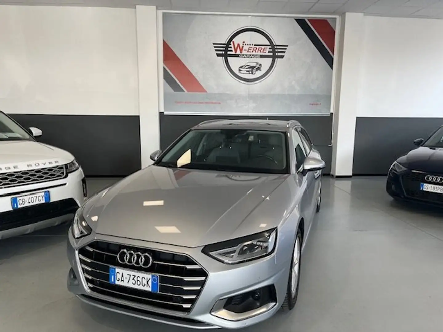 Audi A4 Avant 35 2.0 tdi mhev Advanced 163cv s-tronic Argent - 1