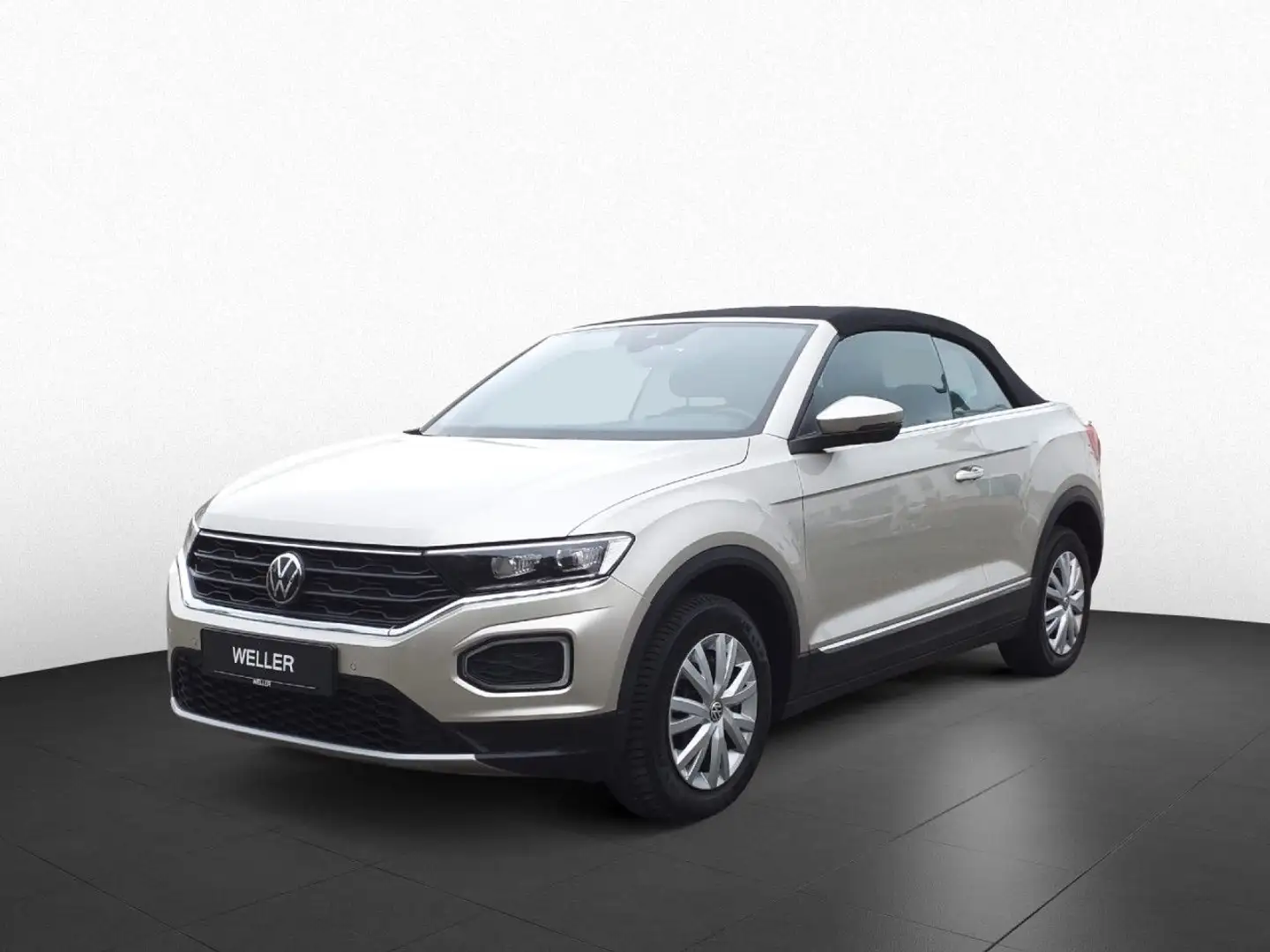 Volkswagen T-Roc Cabriolet 1.5 TSI ACT OPF DSG Style AHK LED Silber - 1