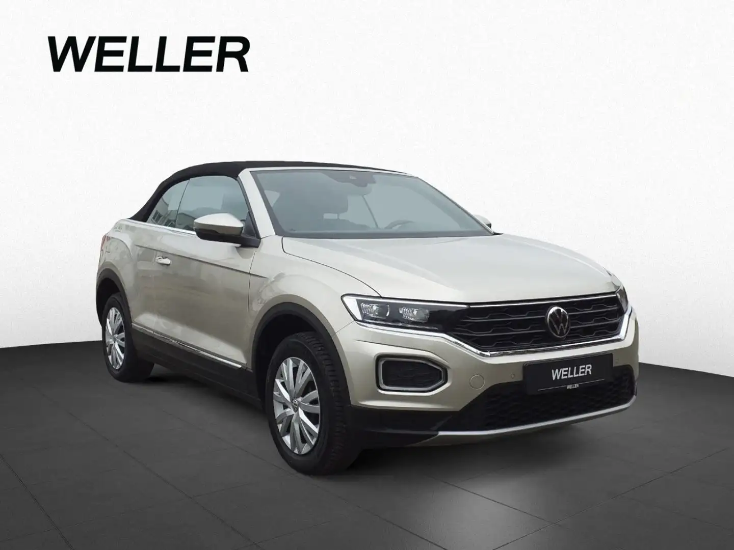 Volkswagen T-Roc Cabriolet 1.5 TSI ACT OPF DSG Style AHK LED Silber - 2