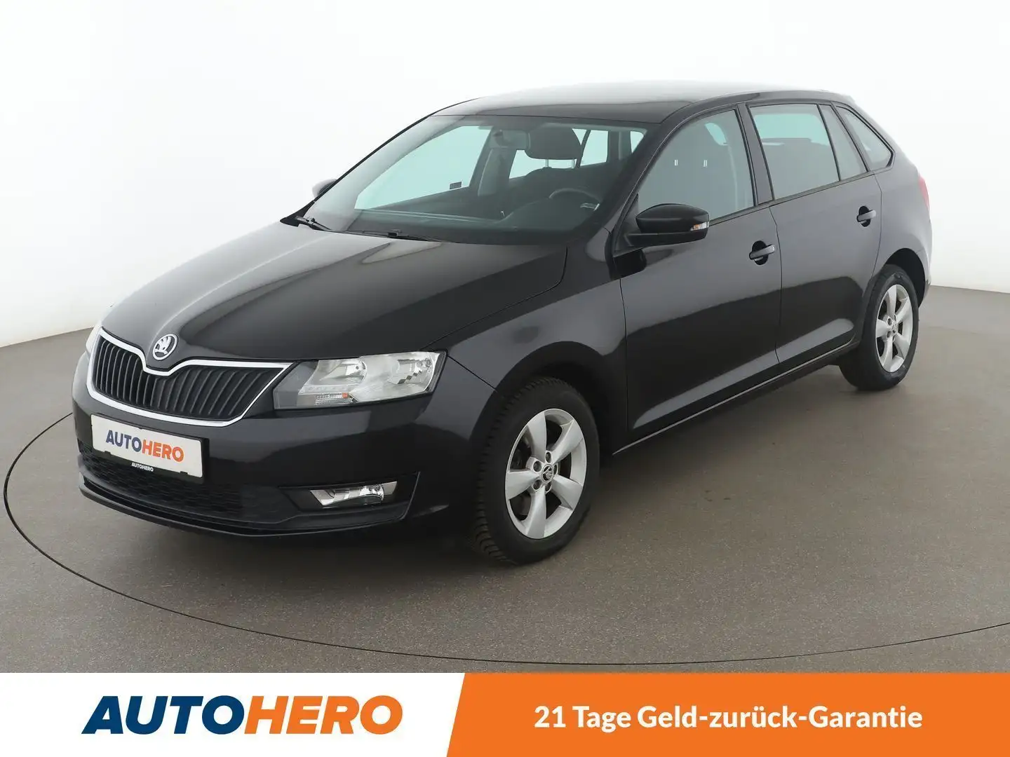 Skoda Rapid/Spaceback 1.4 TSI Ambition Aut.*TEMPO*PDC* Schwarz - 1