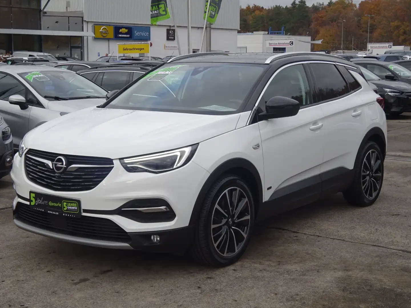 Opel Grandland X 1.6 Ultimate Plug-In-Hybrid! Blanc - 2