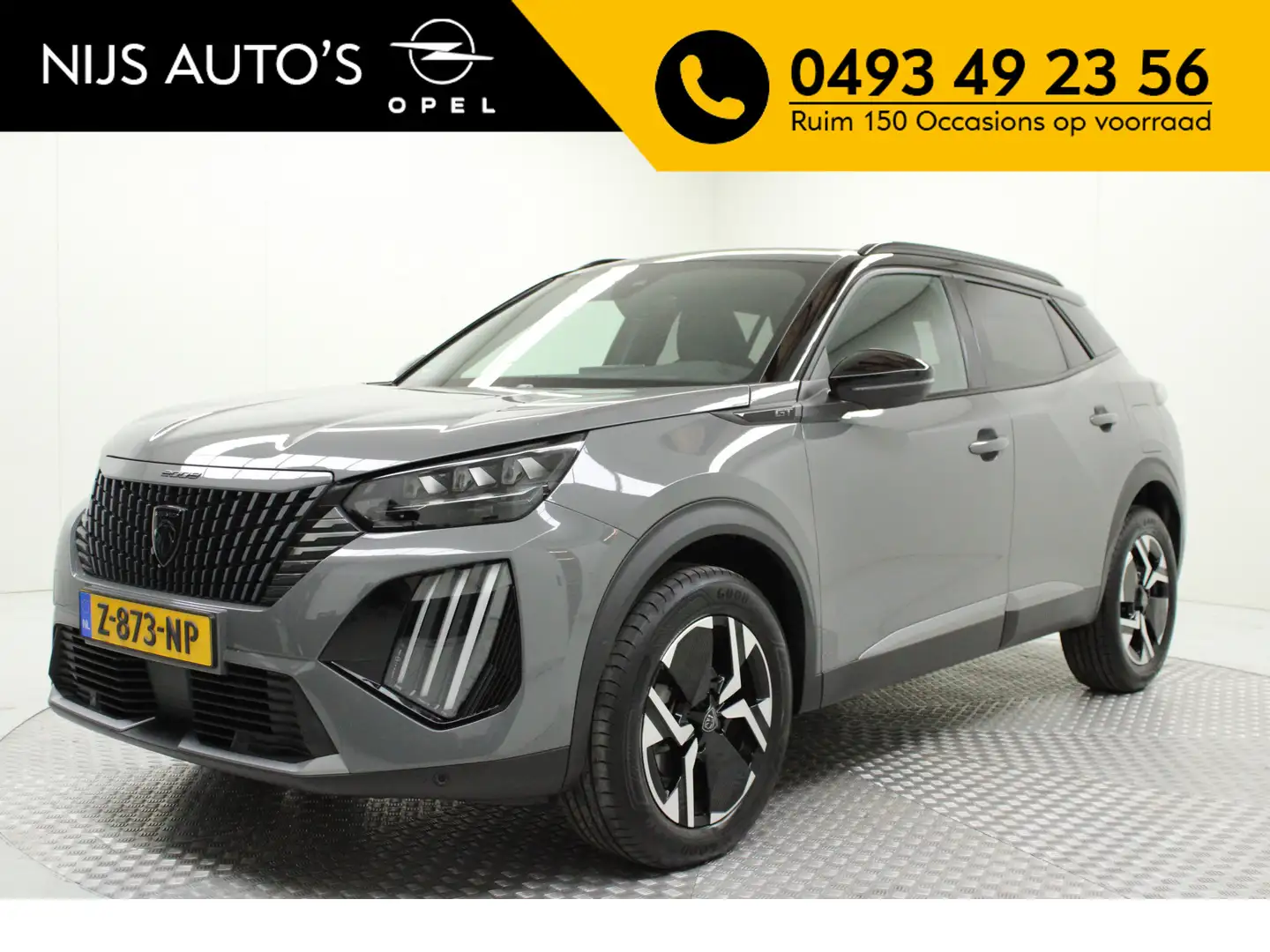 Peugeot 2008 1.2 PureTech 130 GT | automaat | panoramadak | cli Grau - 1