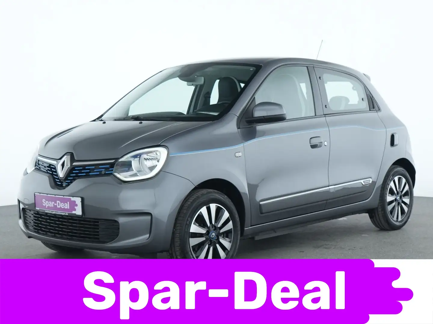 Renault Twingo Intens Electric Navi|Tempo|DAB+|Bluetooth Grijs - 1