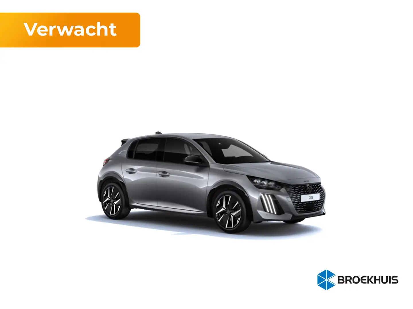 Peugeot 208 GT | Armsteunen op de voorportieren bekleed met ku Grijs - 1