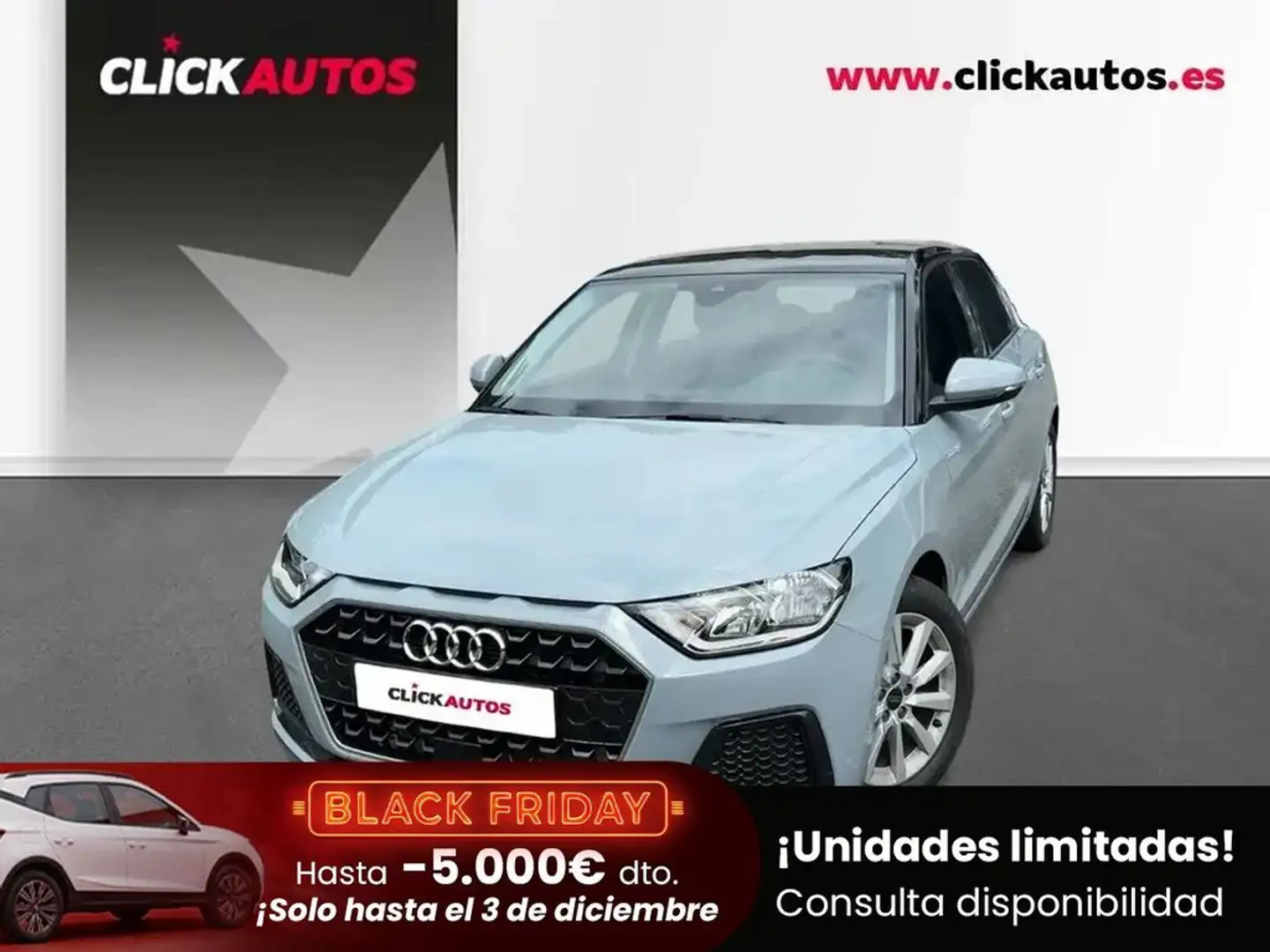 Audi A1 1.0 TFSI 116CV Advanced Gris - 1