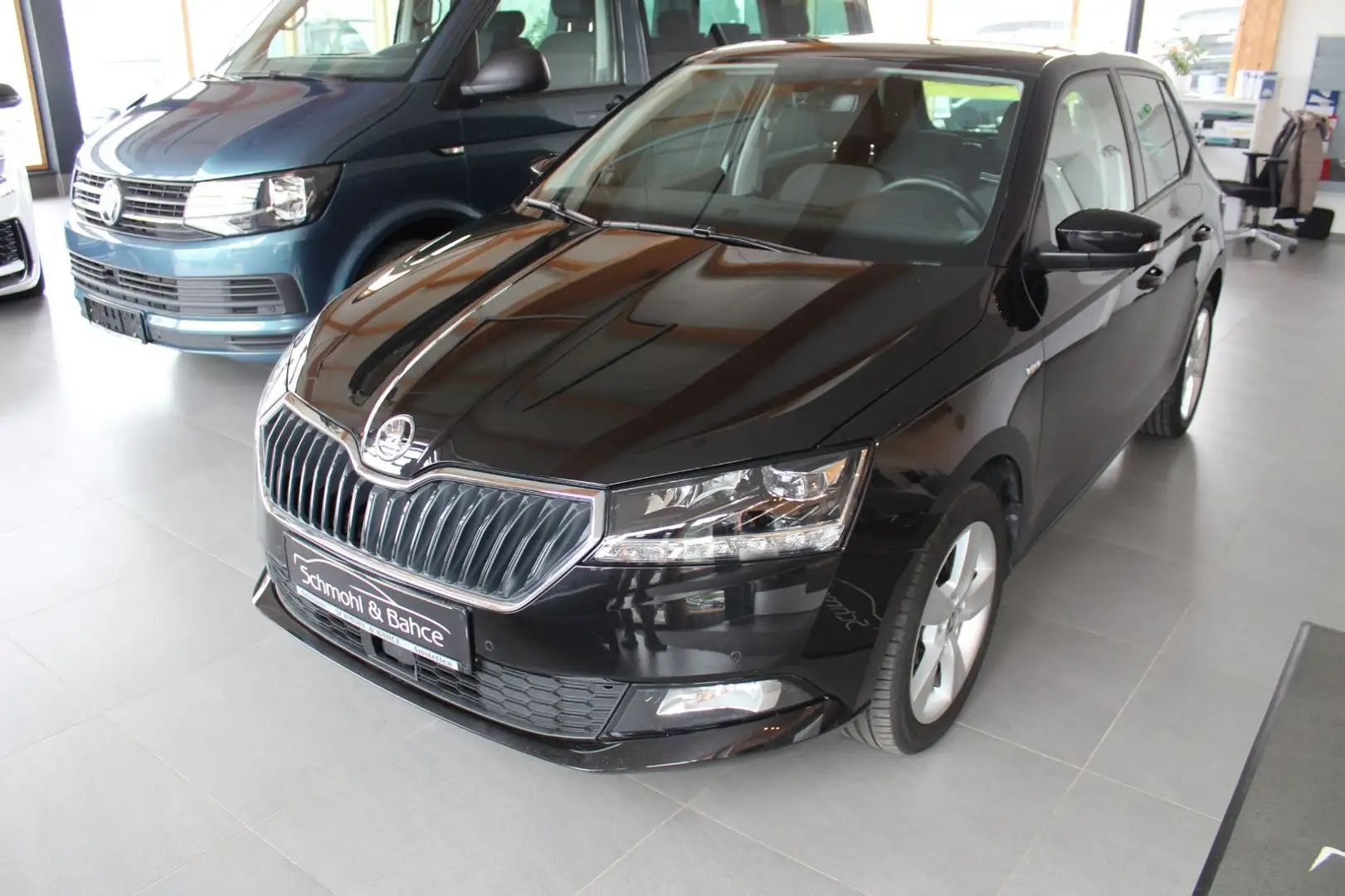 Skoda Fabia 1.0 TSI Soleil*NAVI*LED*1.HAND* Schwarz - 1