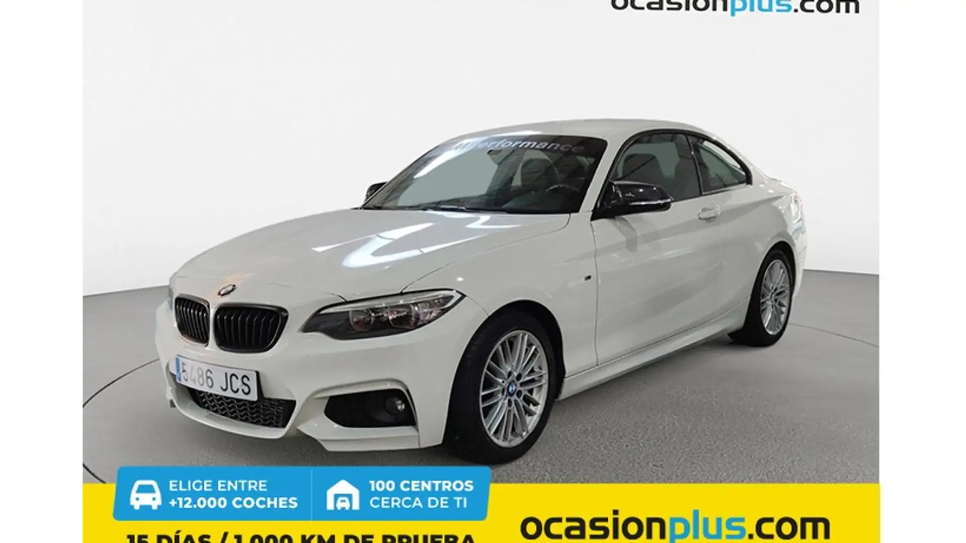BMW 220 220dA Coupé 190 Blanco - 1