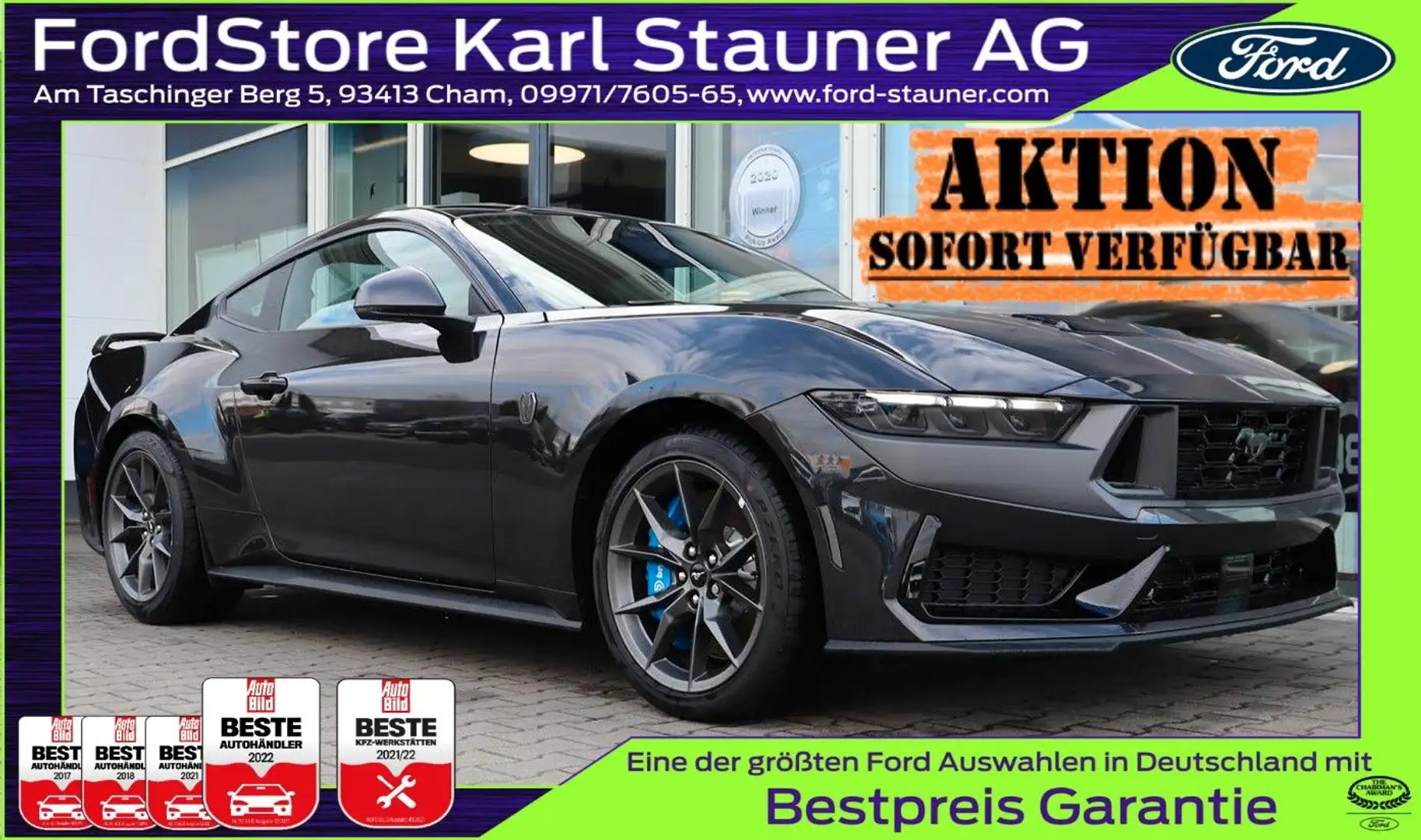 Ford Mustang Dark Horse Fahrwerk MagneRide 4,99% FIN* Šedá - 1