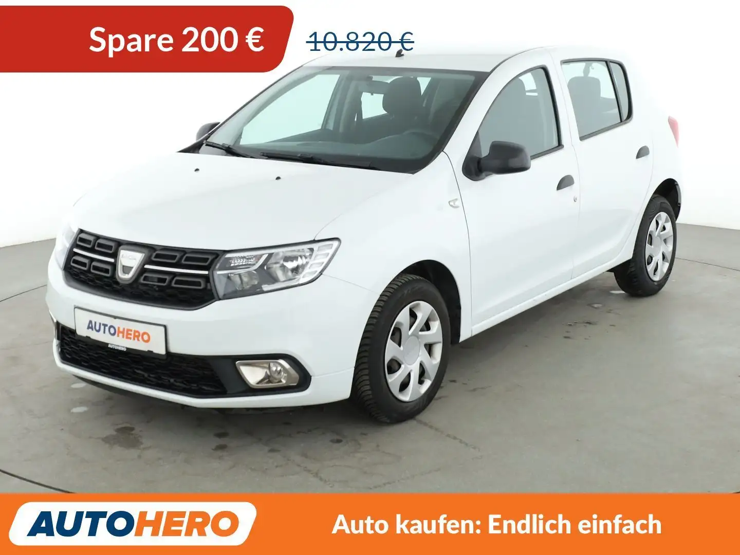 Dacia Sandero 1.0 SCe Essential *KLIMA*GARANTIE* Weiß - 1