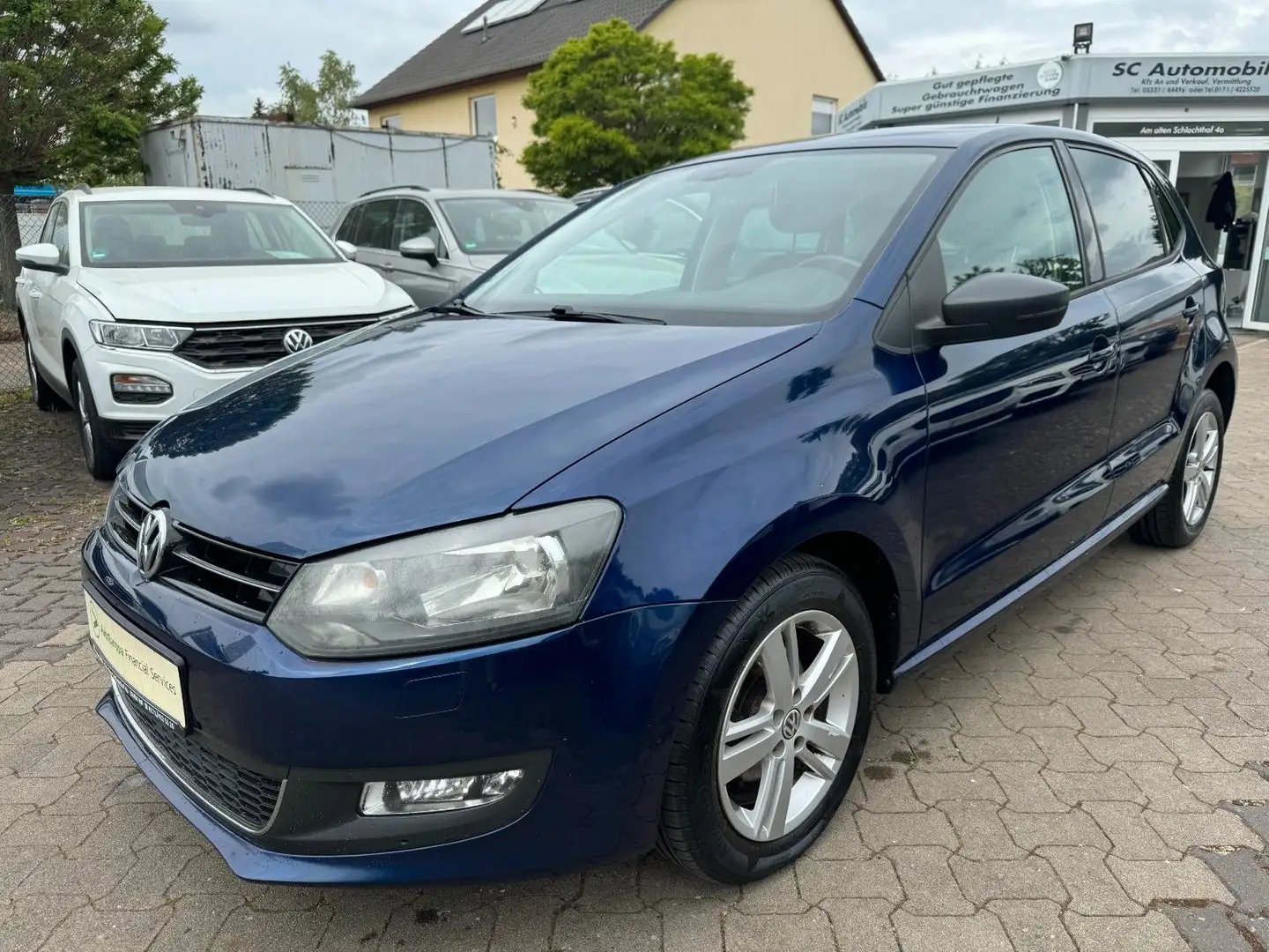 Volkswagen Polo V Match 1,6 TDI BlueMotion Blauw - 1
