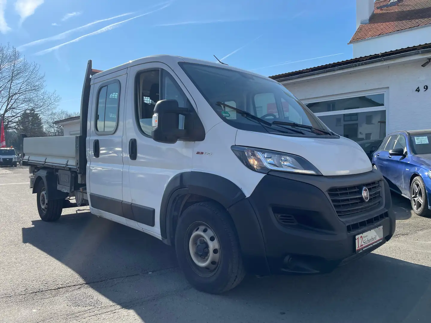 Fiat Ducato 140 L4 Kipper RS: 4035 mm Weiß - 1