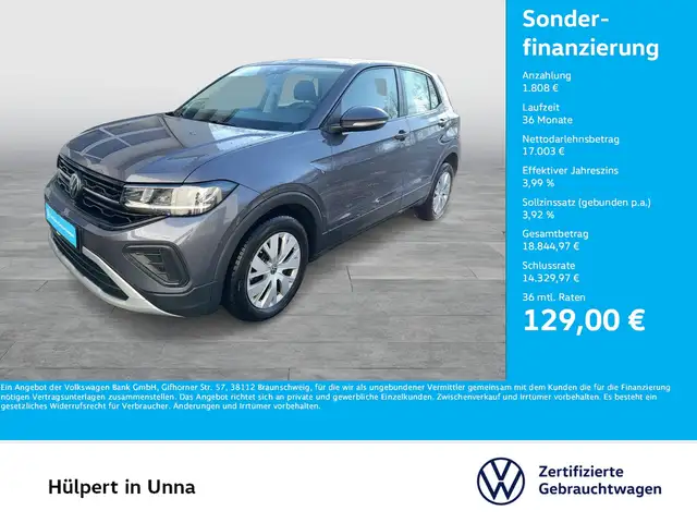 Volkswagen T-Cross 1.0 CARPLAY SITZHEIZUNG LED EINPARKHILFE