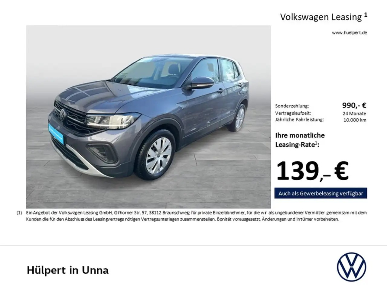 Volkswagen T-Cross 1.0 CARPLAY SITZHEIZUNG LED EINPARKHILFE 3