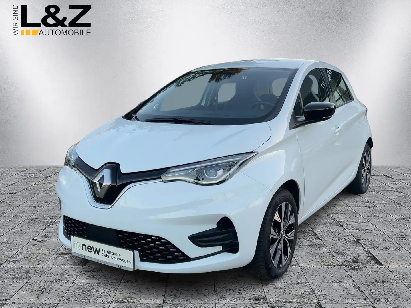 Renault ZOE R110 ZE50 Evolution *PDC,GJR* Kaufbatterie Blanc - 1