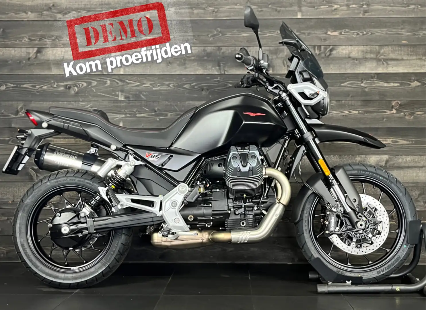 Moto Guzzi V 85 STRADA E5+ DEMO PROEFRIJDEN Negru - 1