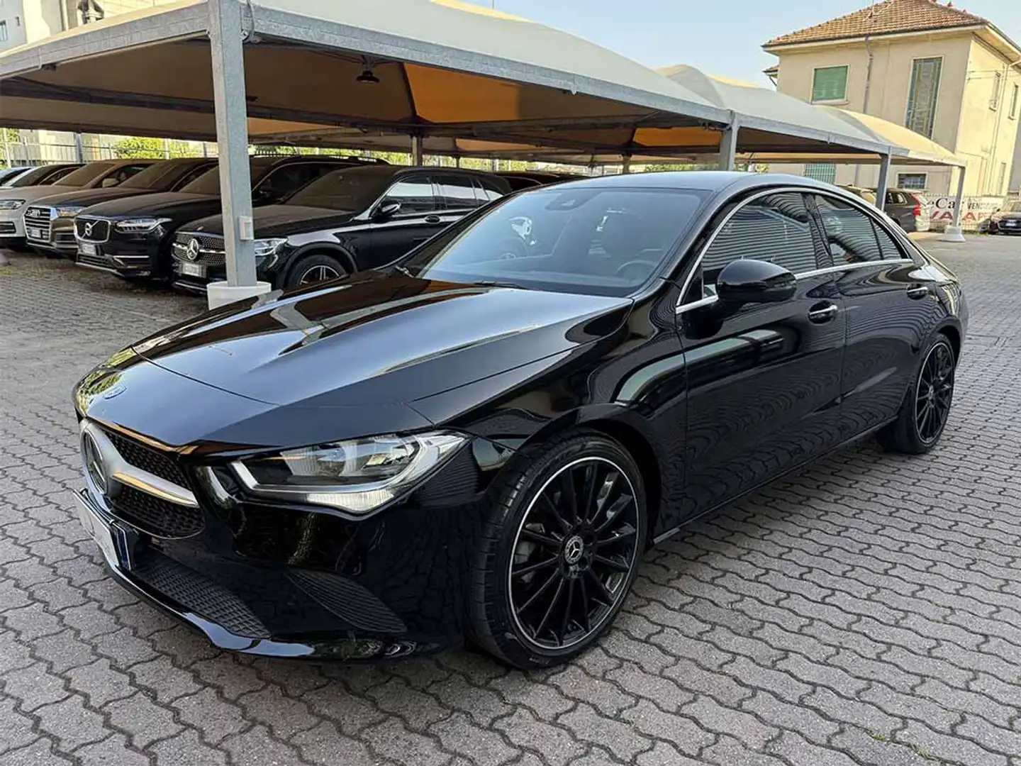 Mercedes-Benz CLA 180 d Coupe TELECAMERA POST CERCHI 19' AMG IVA ESPOSTA Black - 1