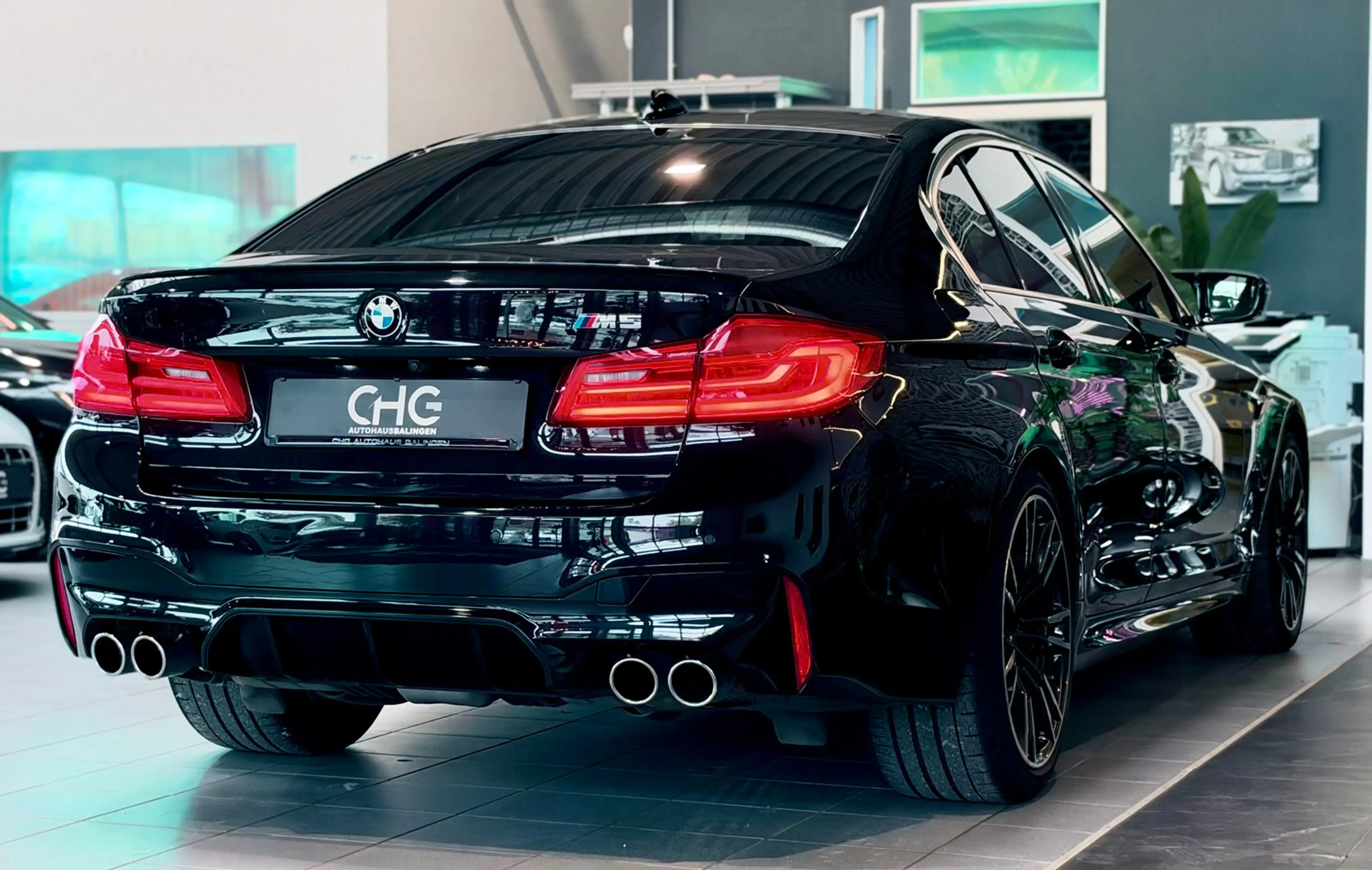 BMW M5 M5  DRIVING ASSIST|H&K|DISPLAYKEY|4xSHZ+LK|VOLL* — photo 7