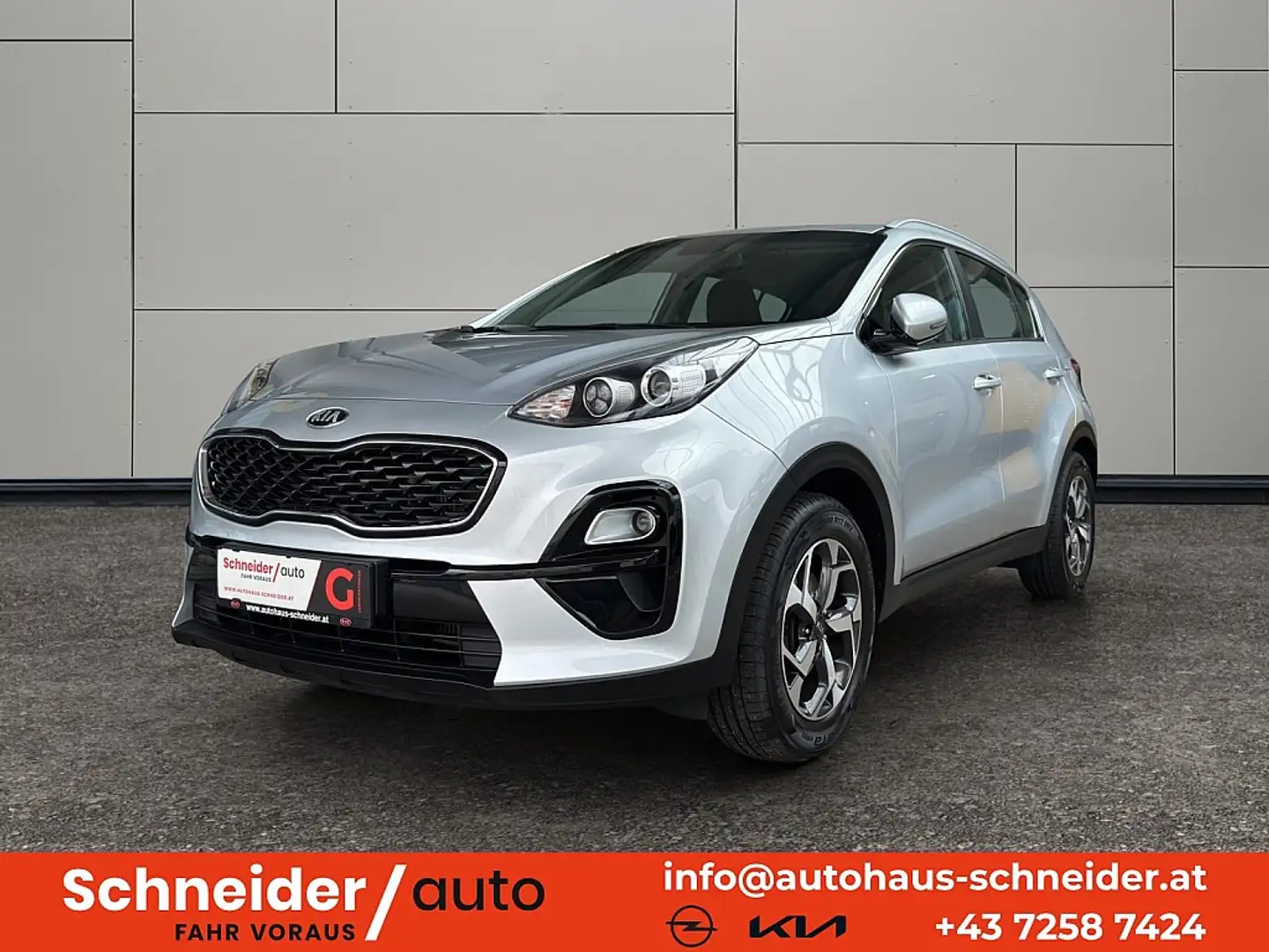 Kia Sportage 1,6 CRDI SCR Silber Silber - 1