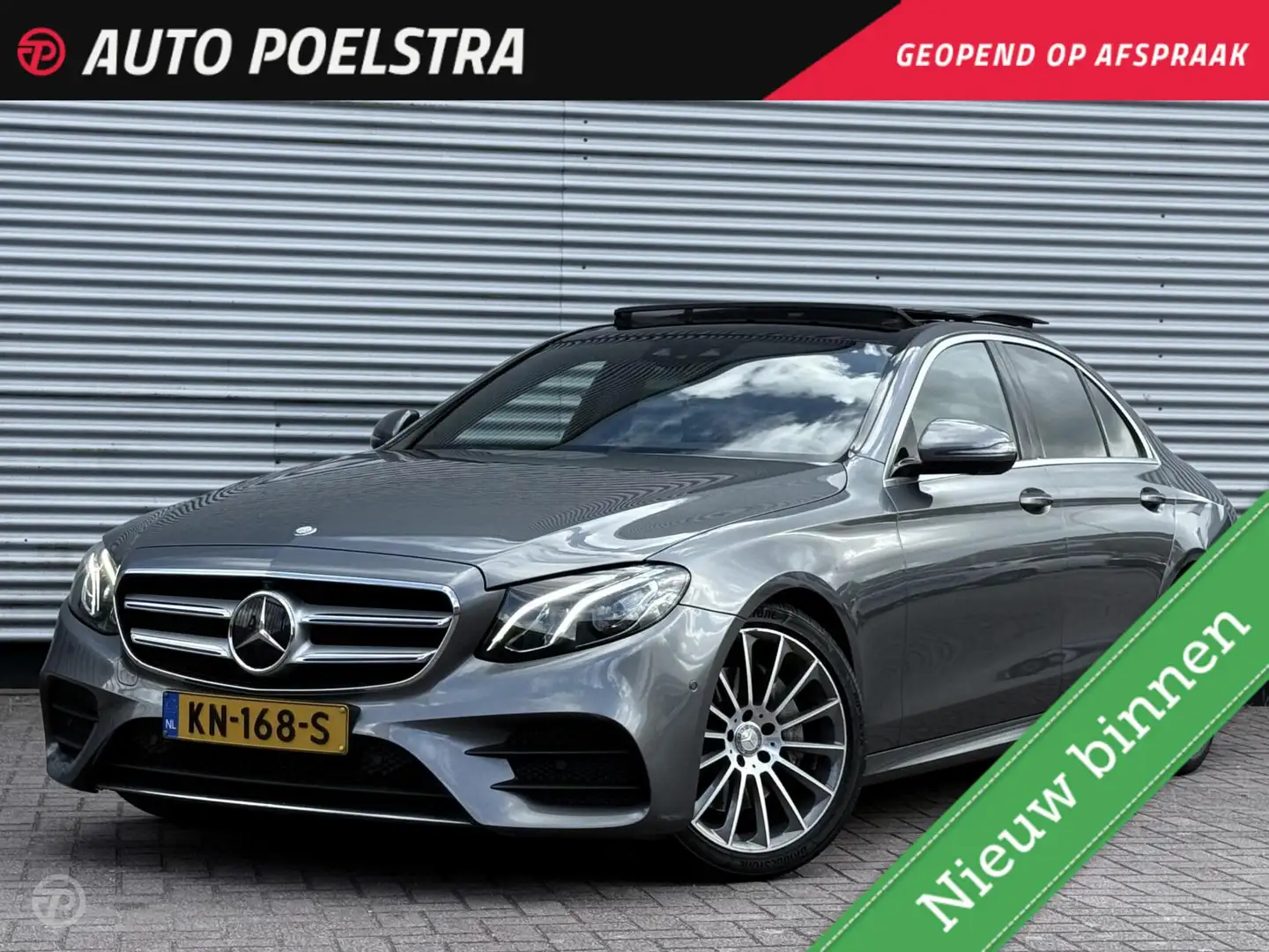 Mercedes-Benz E 220 d Prestige Plus Grijs - 1