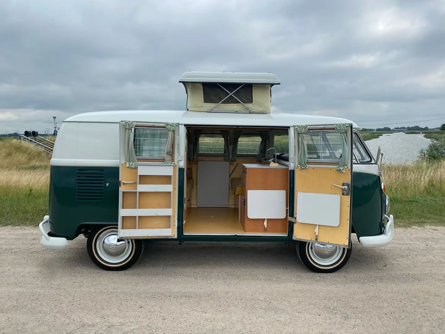 Volkswagen T1 SO42 Westfalie full restored Verde - 2