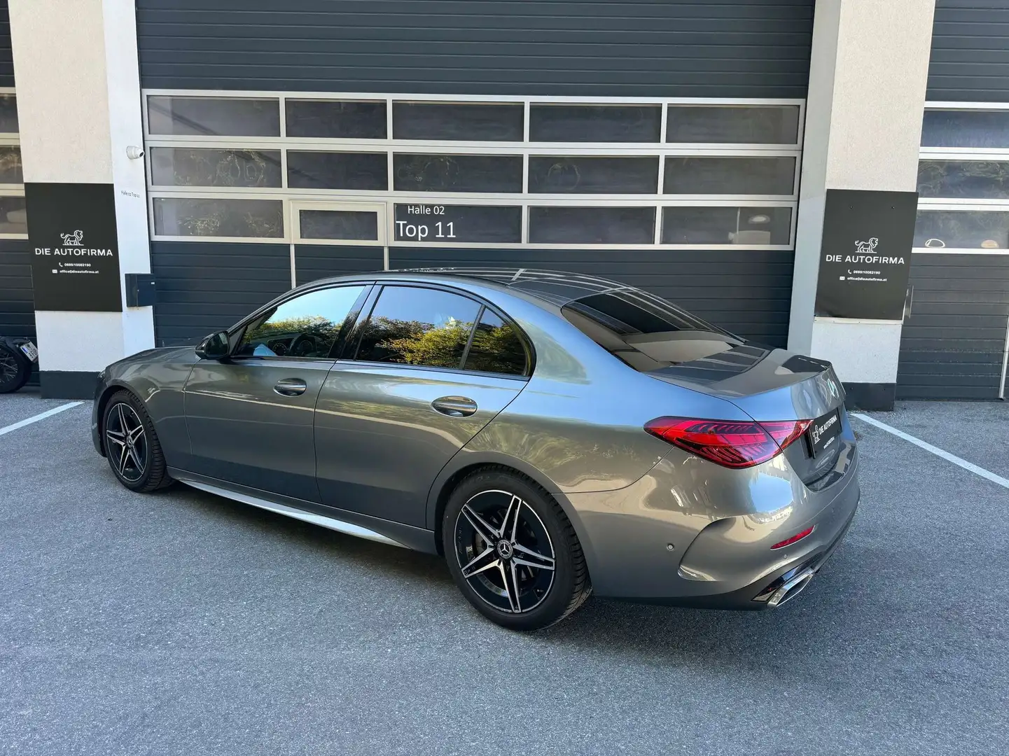 Mercedes-Benz C 220 **AMG-PAKET**SPORT**NIGHT PAKET** Grau - 2