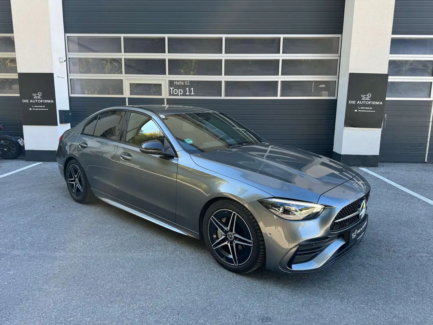 Mercedes-Benz C 220 **AMG-PAKET**SPORT**NIGHT PAKET** Grau - 1