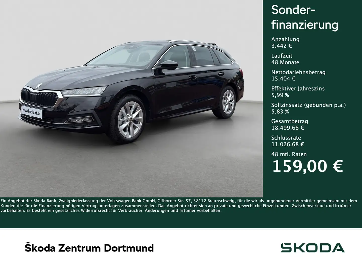 Skoda Octavia Combi 1.0 STYLE NAVICOLUMBUS SITZHEIZUNG Schwarz - 1