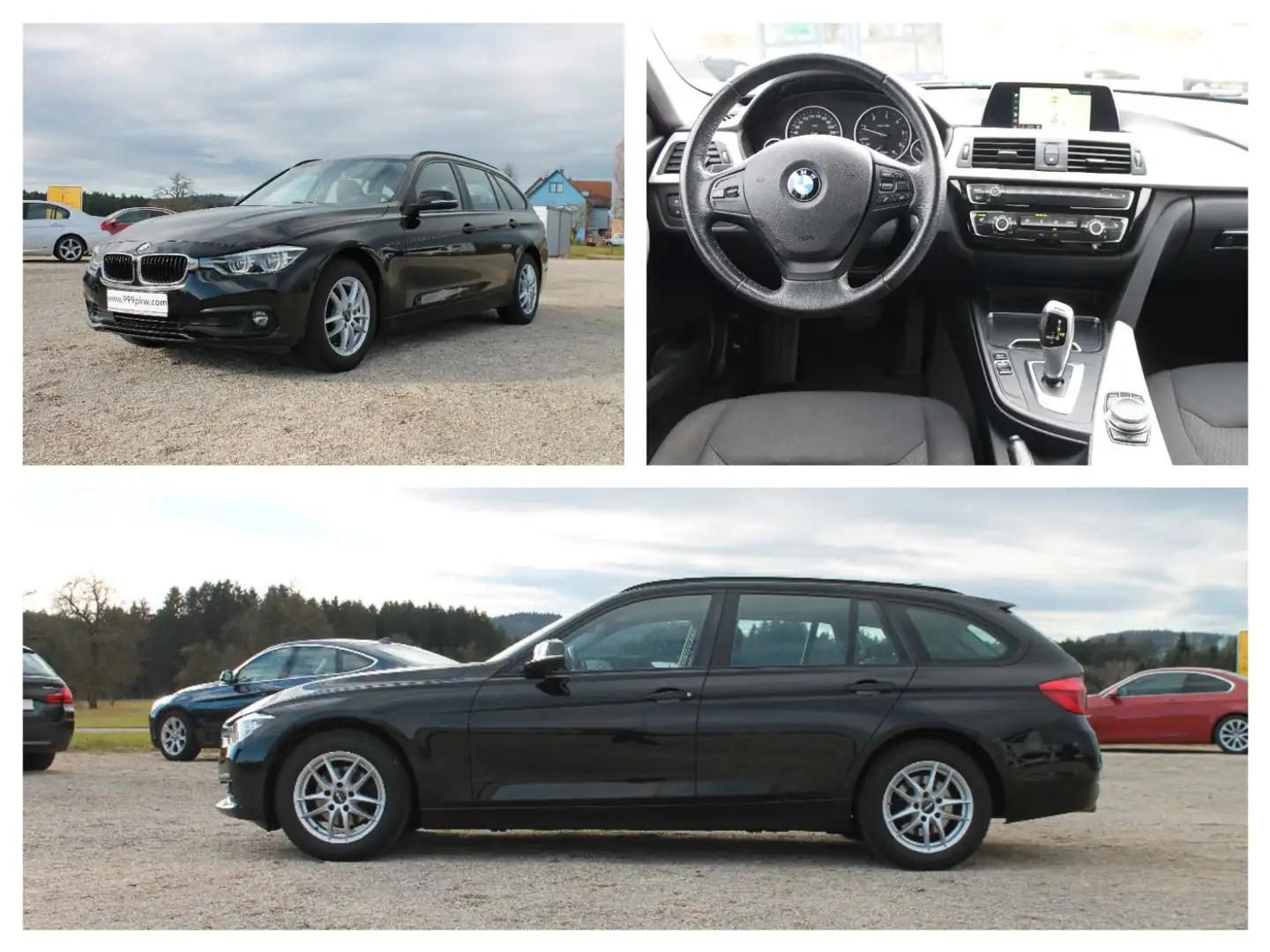 BMW 318 d Touring Navi Freisprecheinrichtung Sitzhzg. Noir - 1