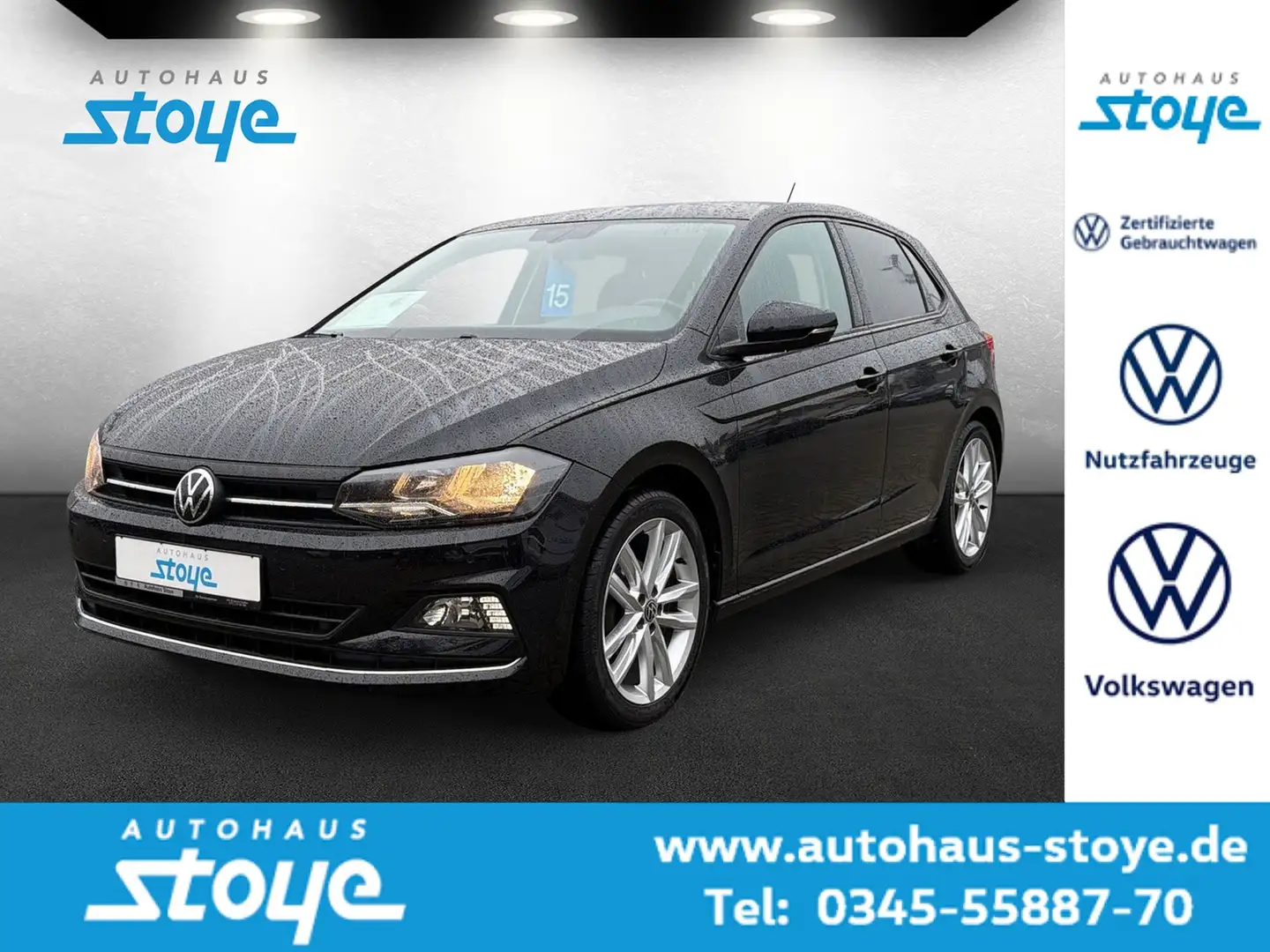 Volkswagen Polo Highline TSi DSG Navi Kamera Klima Highline Noir - 1