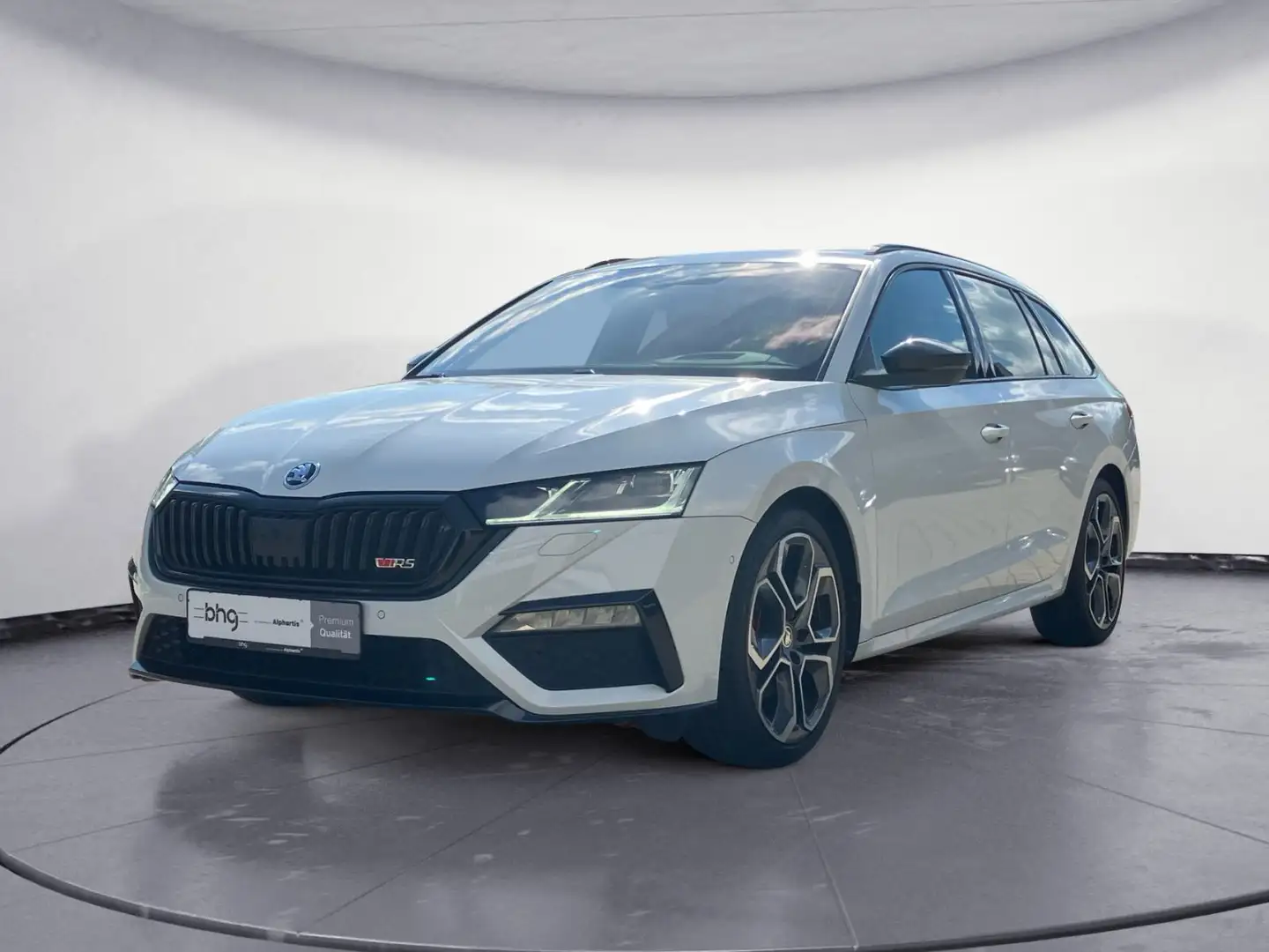 Skoda Octavia Combi 2.0 TDI DSG 4x4 RS Blanc - 2
