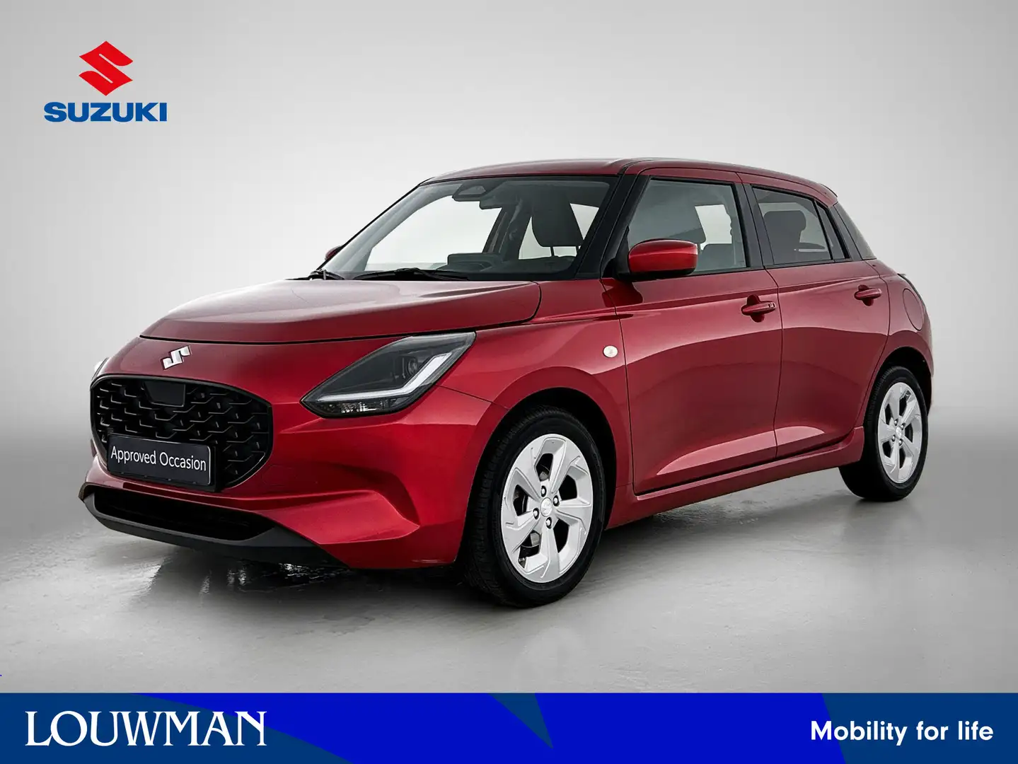 Suzuki Swift 1.2 Select Smart Hybrid | Nieuwste model | Rouge - 1