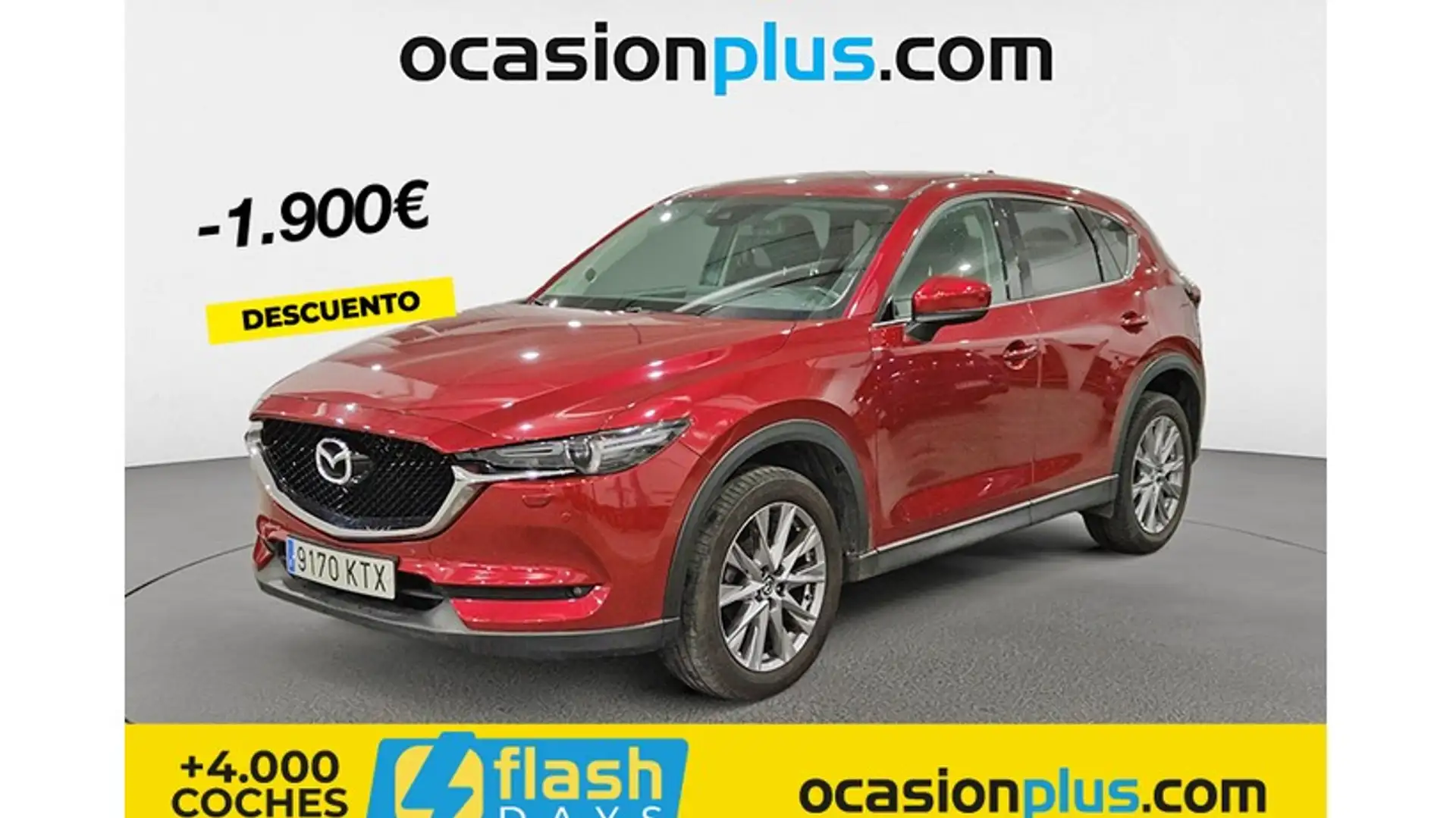 Mazda CX-5 2.0 Skyactiv-G Zenith 2WD 121kW Rojo - 1