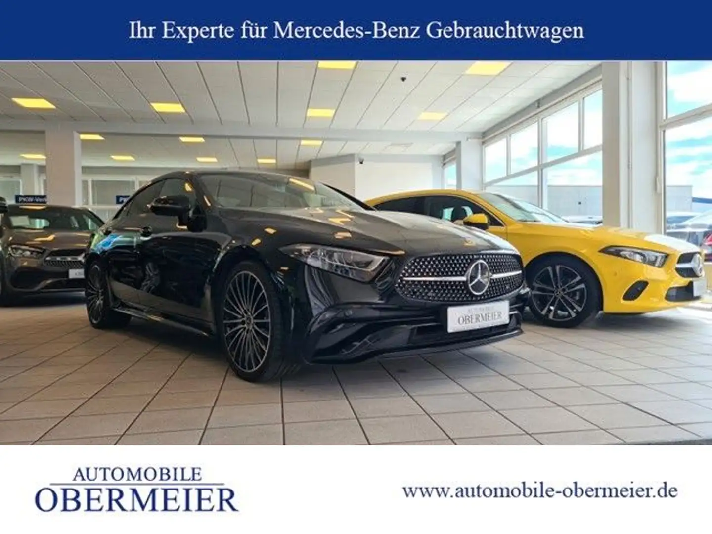 Mercedes-Benz CLS 400 d 4M AMG Distr. SHD RFK LED CarPlay Schwarz - 1